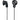 Universal Kopfhörer. In-Ear schwarz